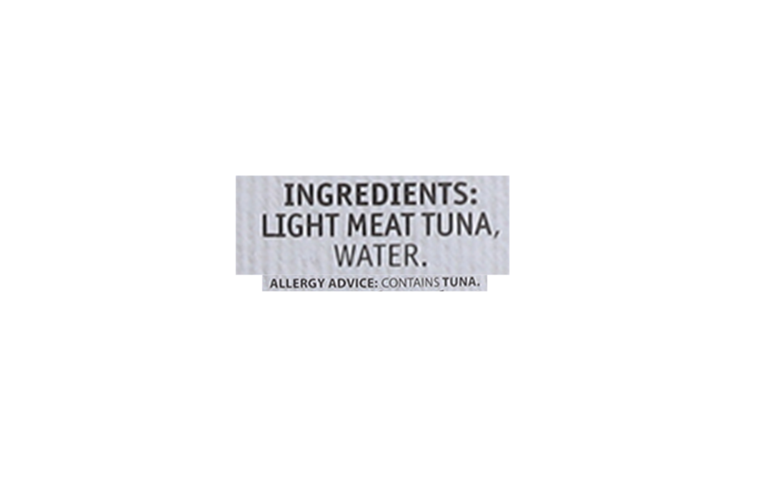 Tasty Nibbles Light Meat Tuna Flakes In Water   Tin  185 grams